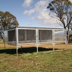 SDK Flat Pack, 3 bay Kennel