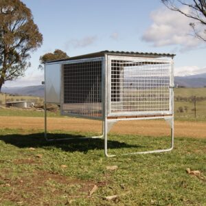 SDK Flat Pack, 1 bay Kennel